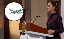 Sheinbaum anuncia diálogo con aerolíneas y autoridades de EU; advierte que el AICM colapsaría sin el decreto de carga Sheinbaum anuncia diálogo con aerolíneas y autoridades de EU; advierte que el AICM colapsaría sin el decreto de carga