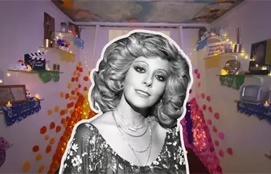 Silvia Pinal es recordada con un altar de muertos hecho por estudiantes de la UANL