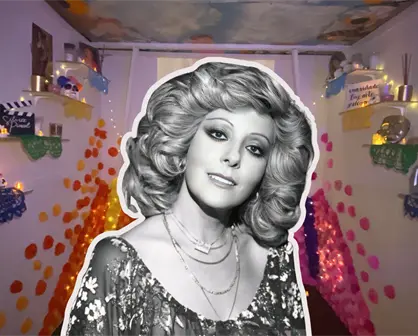 Silvia Pinal es recordada con un altar de muertos hecho por estudiantes de la UANL