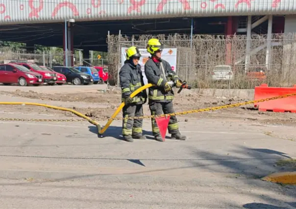 Tren suburbano es cerrado en su tramo de Edomex por fuga de gas natural en un ducto cercano
