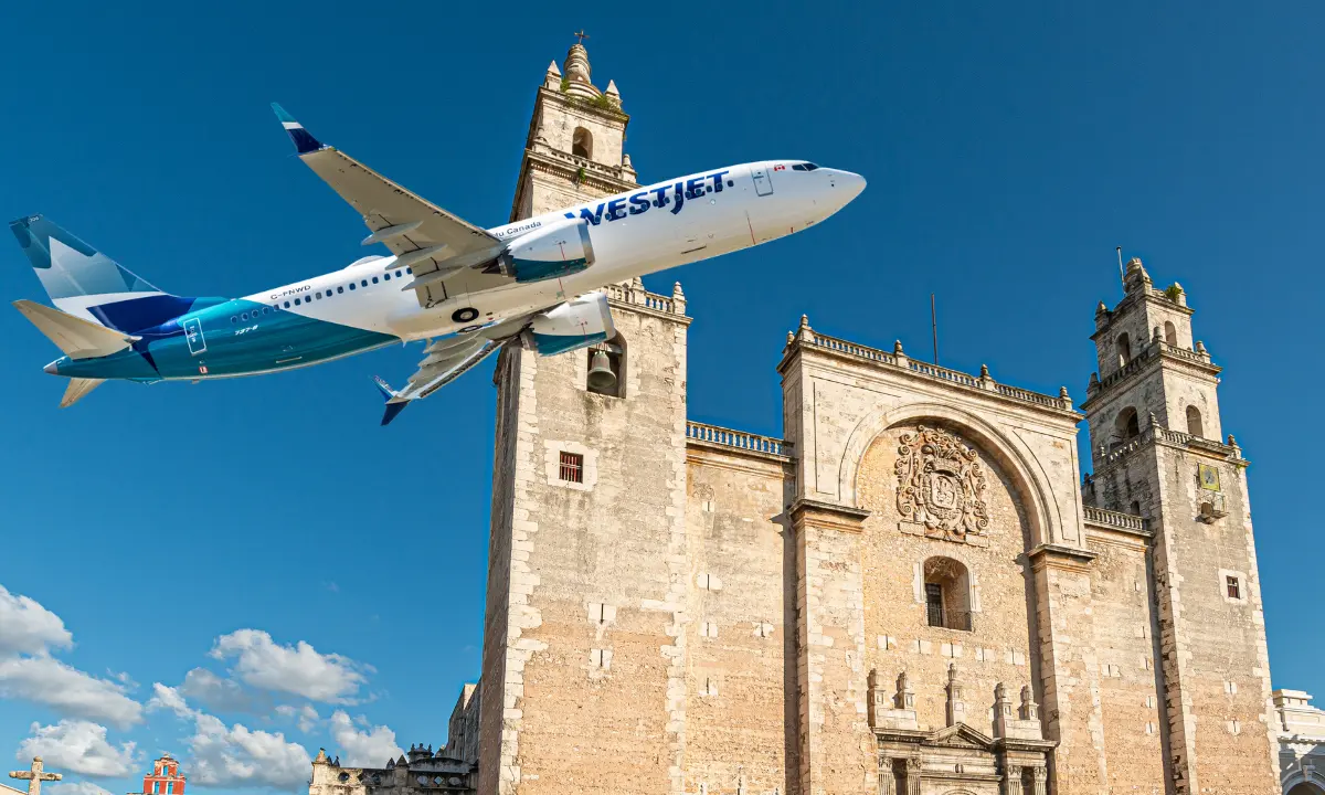 La ruta Toronto-Mérida terminará el próximo 19 de mayo de 2026 Foto: Wikipedia/Canva