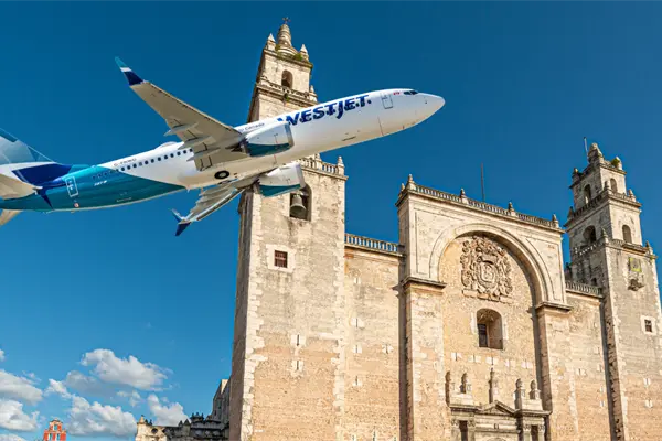 Por adelantado, inicia temporada invernal de vuelos internacionales que llegan a Yucatán Por adelantado, inicia temporada invernal de vuelos internacionales que llegan a Yucatán