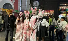 Halloween en Saltillo: Monstruos, brujas y superhéroes toman el Centro Histórico