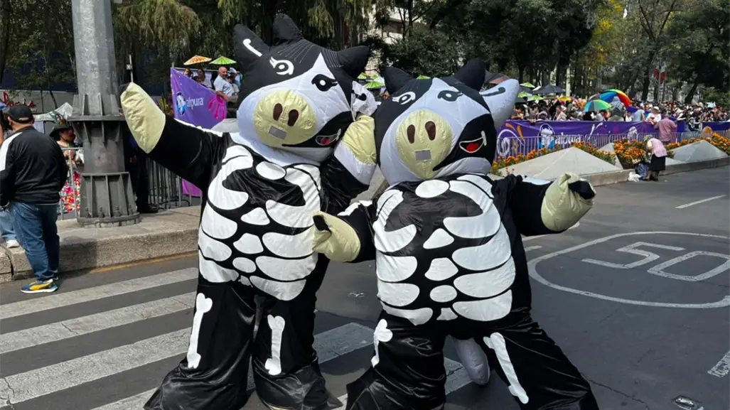 Vivir y celebrar con pasión: Alpura presente en el Desfile de Día de Muertos 2025