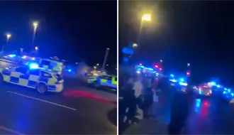 Apuñalan a pasajeros en tren del Reino Unido; autoridades arrestan a dos sospechosos