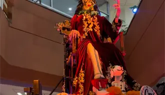 Ofrenda de Televisa recuerda a los famosos fallecidos