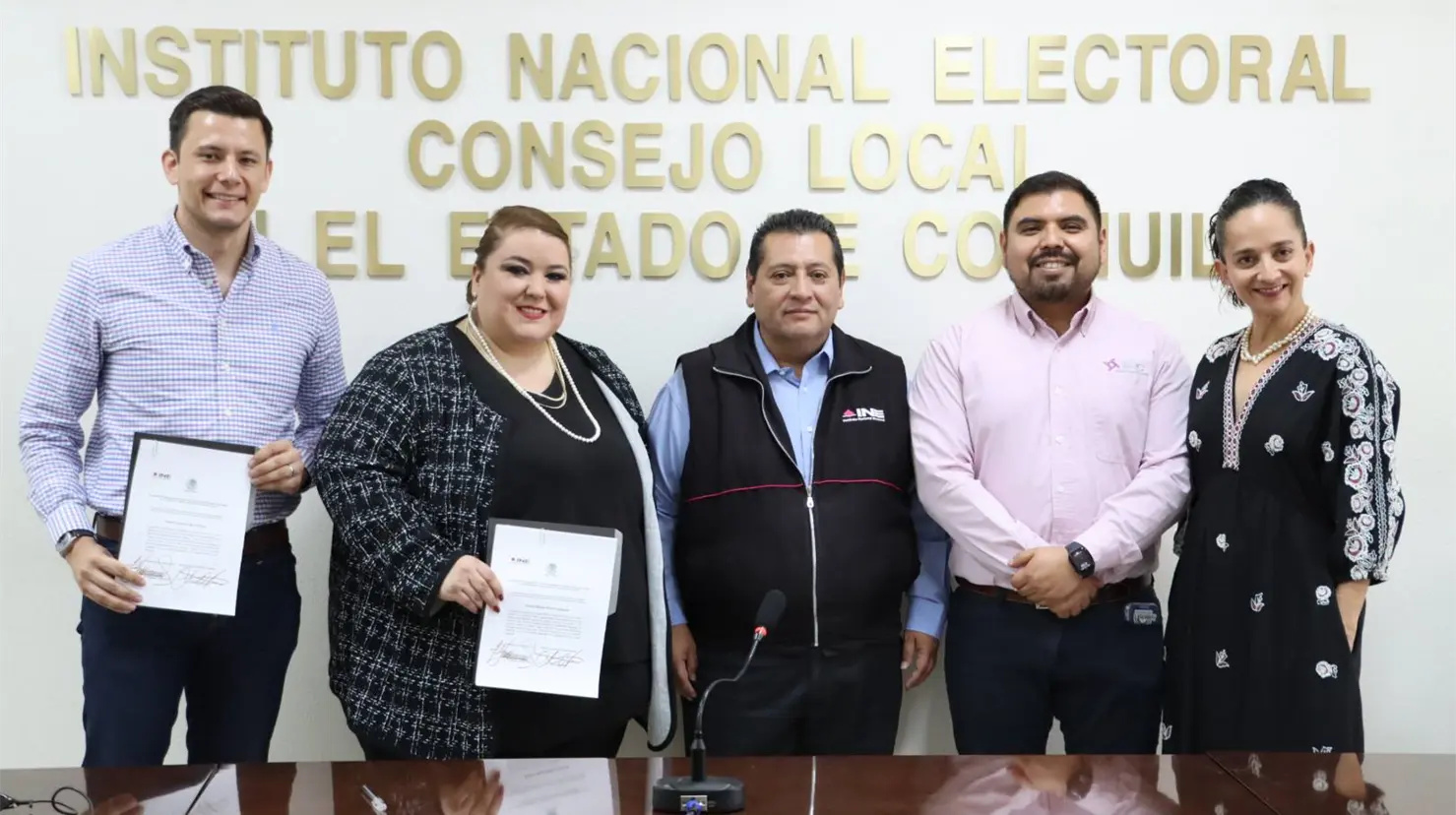 Elecciones 2026: INE ratifica a integrantes del Consejo de Coahuila. Foto: INE Coahuila.