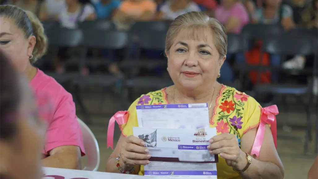 Pensión Mujeres Bienestar en Mérida: ¿Dónde y cuándo se puede recoger la tarjeta en noviembre?