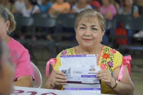 Pensión Mujeres Bienestar en Mérida: ¿Dónde y cuándo se puede recoger la tarjeta en noviembre?