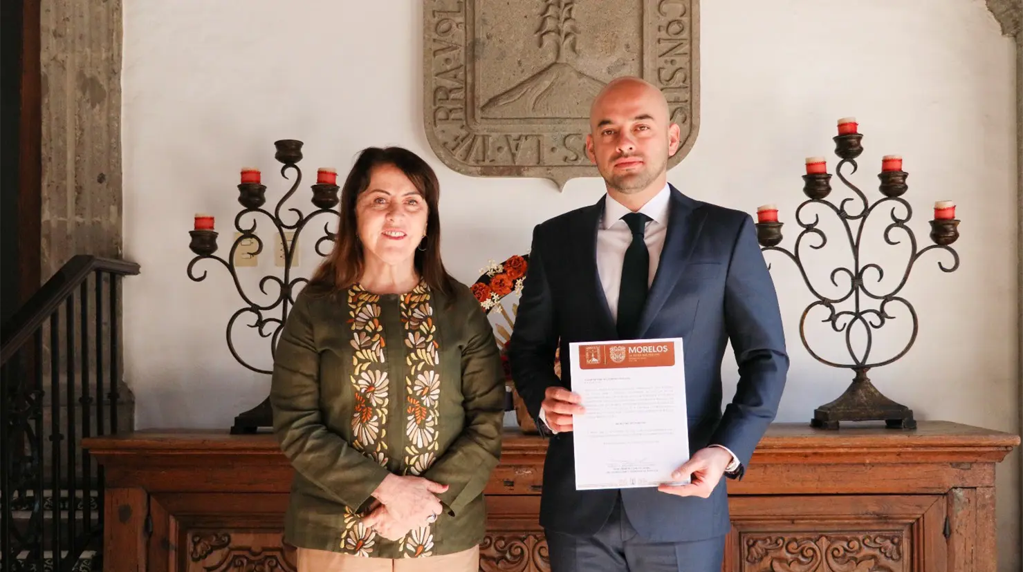 ¿Quién es Edgar Maldonado Ceballos, ex fiscal que llega a la Secretaría de Gobierno en Morelos? Foto: X (@margarita_gs)