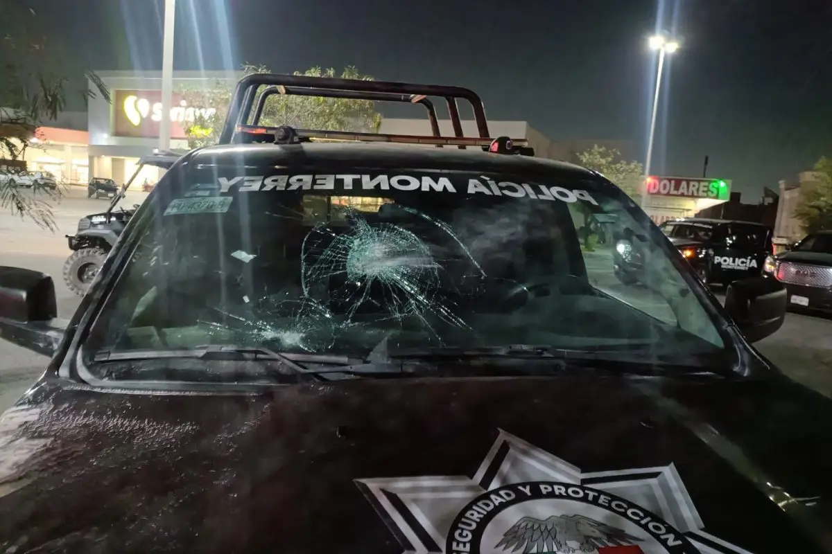 Detienen a joven tras persecución en Monterrey. Foto: Policía de Monterrey