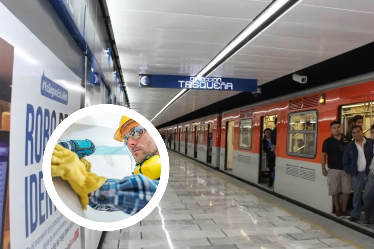 Remodelación del Metro por el Mundial. Foto: Canva