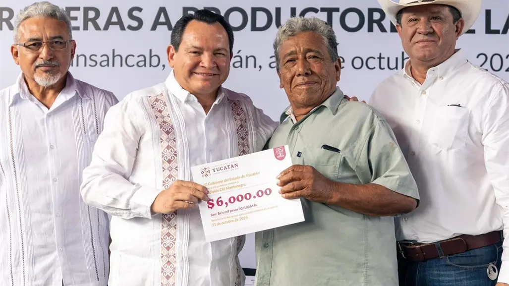 Gobierno de Yucatán impulsa huertos de traspatio y sistemas de riego solar para fortalecer el campo