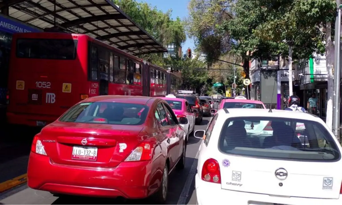 Movilidad en CDMX. Foto: X (OVIALCDMX)