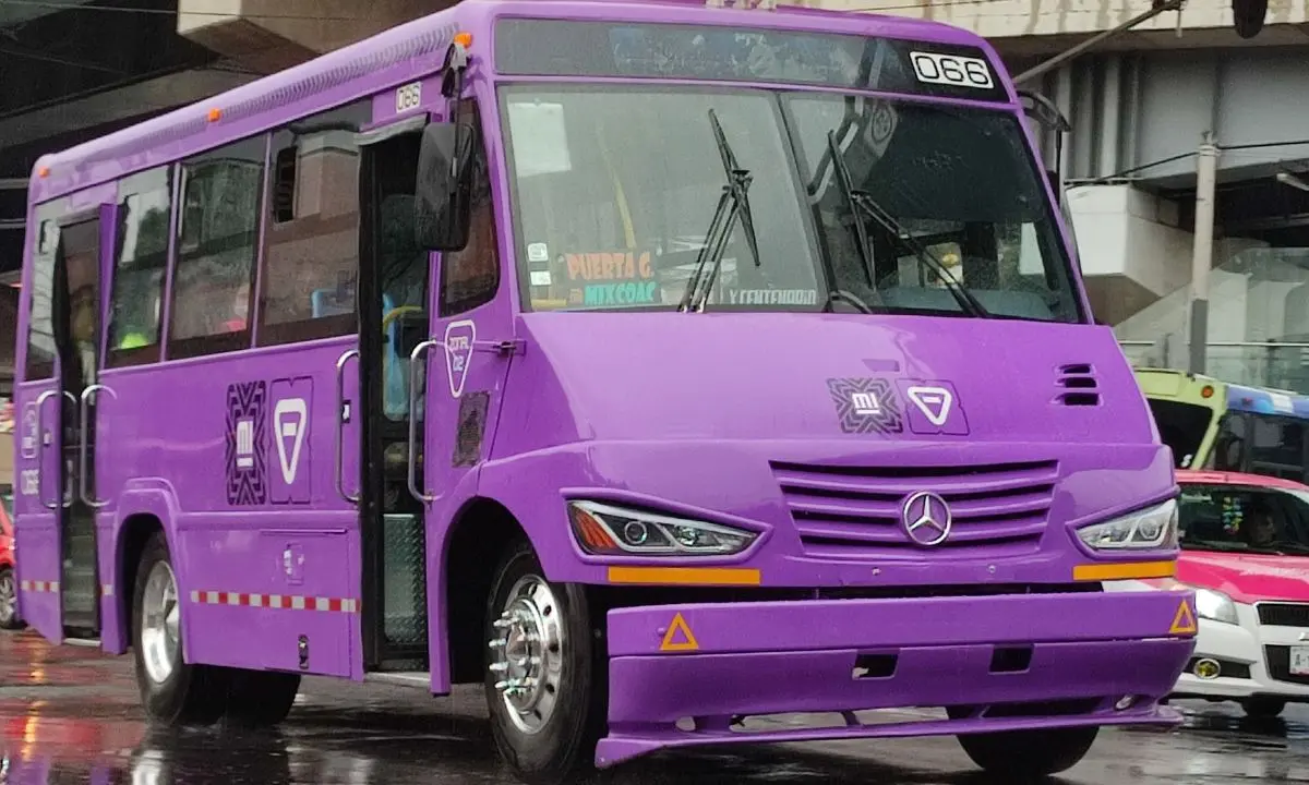 Transporte público en CDMX. Foto: X (FerjuacorCDMX)