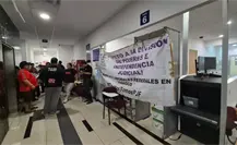 Protestan empleados del PJF en Tabasco