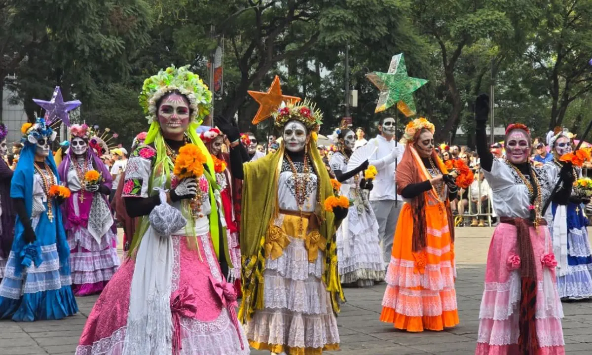 Desfile de Día de Muertos 2025.  Foto: Mario Flores