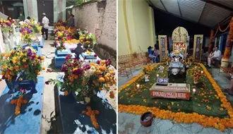 Panteones históricos en Chiapas se llenan por visita a sus deudos