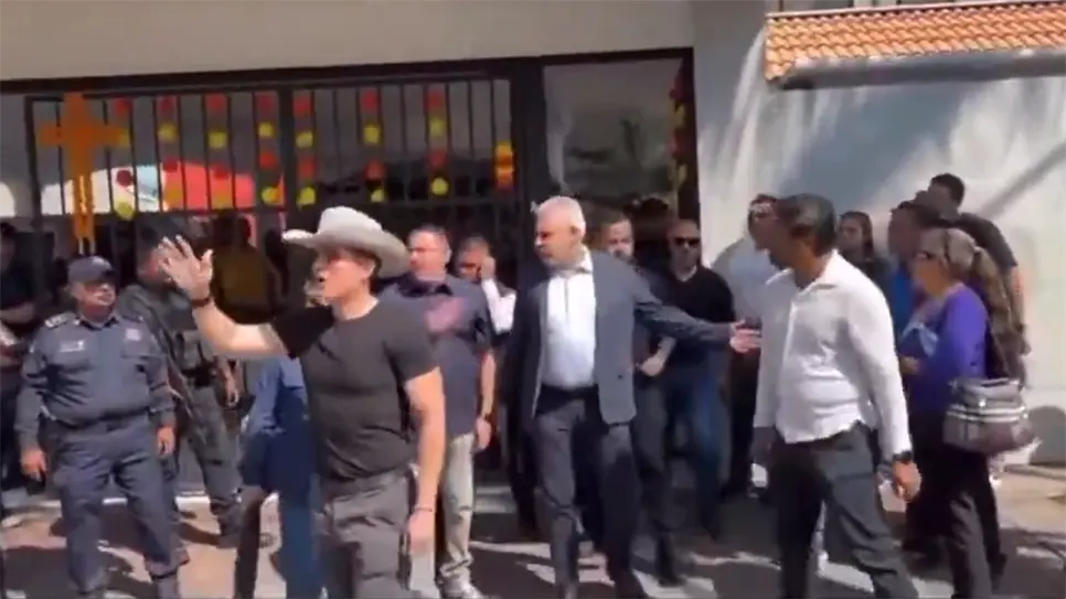 Corren al gobernador Alfredo Ramírez Bedolla del funeral de Carlos Manzo Corren al gobernador Alfredo Ramírez Bedolla del funeral de Carlos Manzo