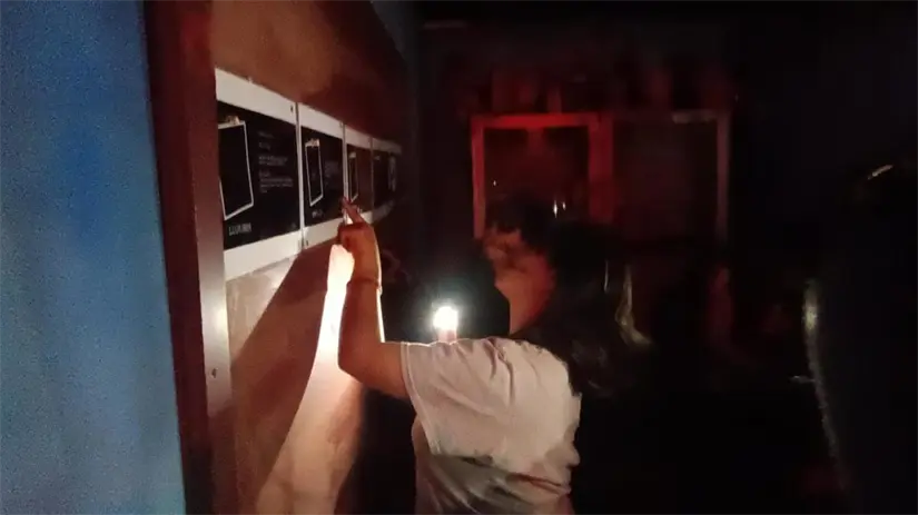 imagen recuadro Escape Room del Metro de la CDMX. Foto: X @AdrianRubalcava