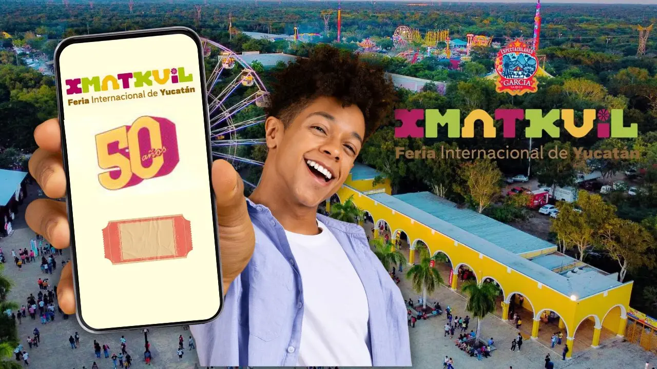¿Cómo comprar boletos en línea para la Feria Xmatkuil 2025? Foto: Canva