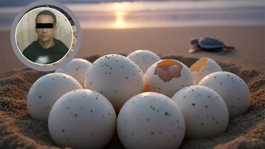 Detienen a hombre en estación Chabacano del Metro con 360 huevos de tortuga