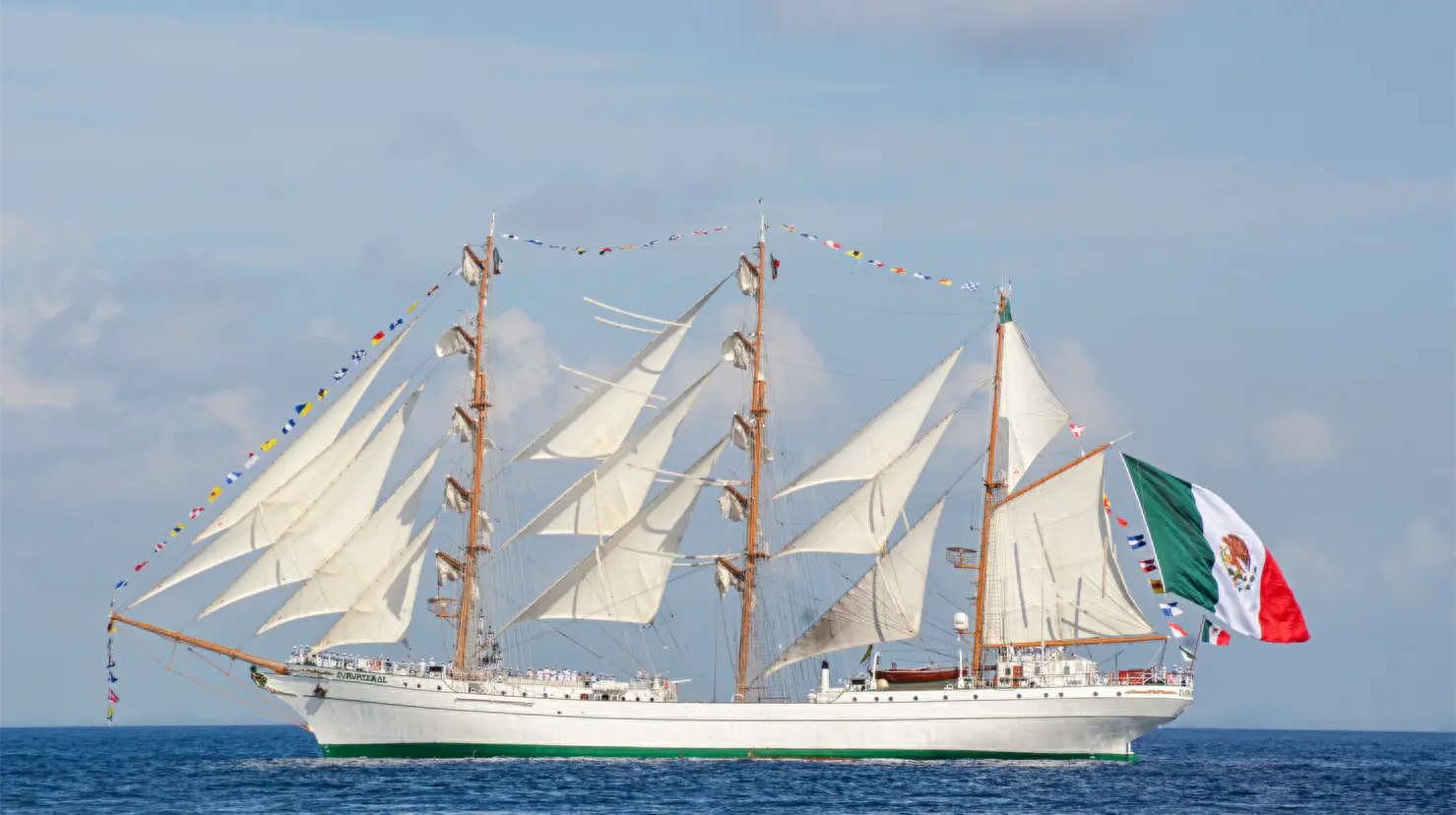 ¿Por qué el Buque Escuela Cuauhtémoc llegó primero a Cozumel? Foto: Canva