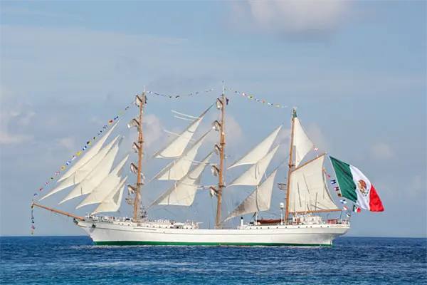 Buque Escuela llega a Cozumel antes de atracar en Yucatán, ¿cuándo estará en Progreso? Buque Escuela llega a Cozumel antes de atracar en Yucatán, ¿cuándo estará en Progreso?