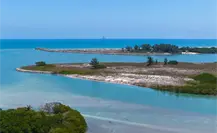 La Isla virgen con aguas cristalinas y turquesas a 40 minutos de Tampico