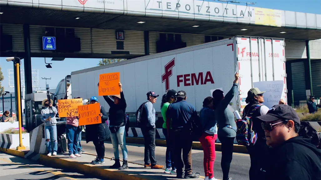 Transportistas del Edomex anuncian mega marcha rumbo a CDMX