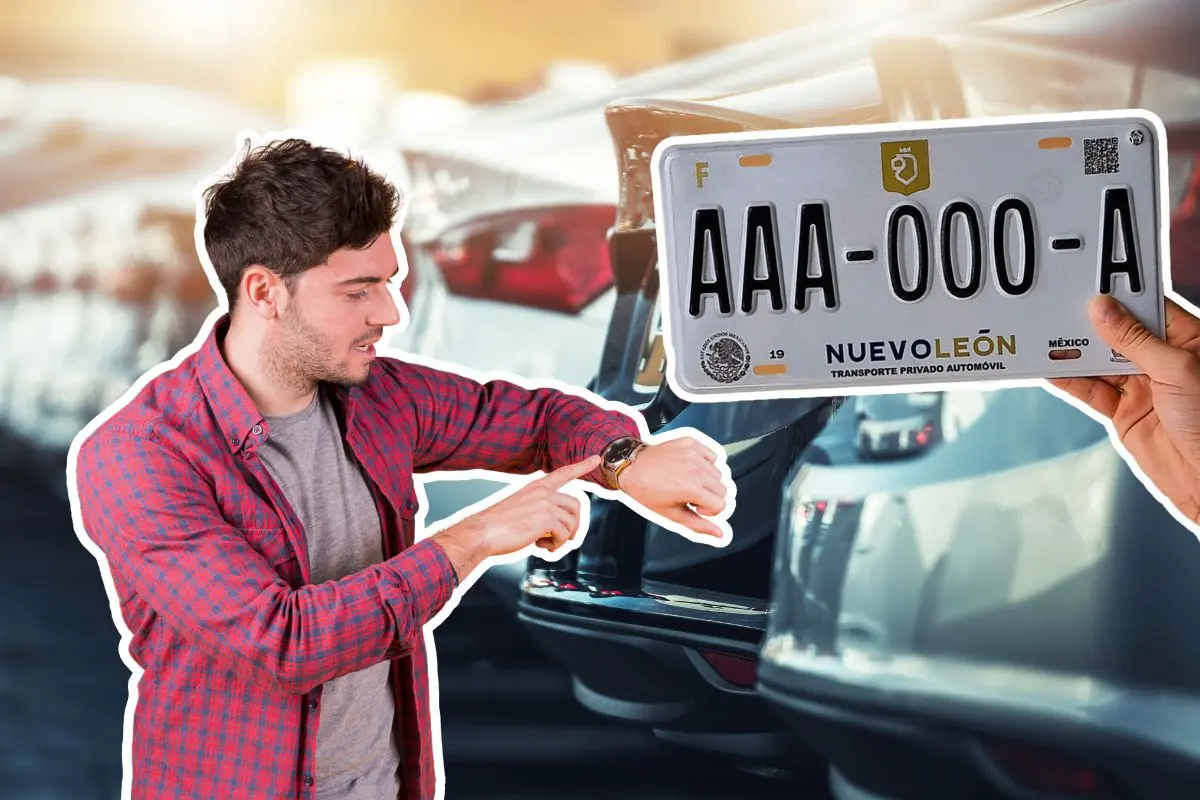 El Instituto de Control Vehicular (ICV) de Nuevo León informó que el trámite de cambio de placas foráneas puede demorar más de lo habitual. Foto: CANVA / ICVNL