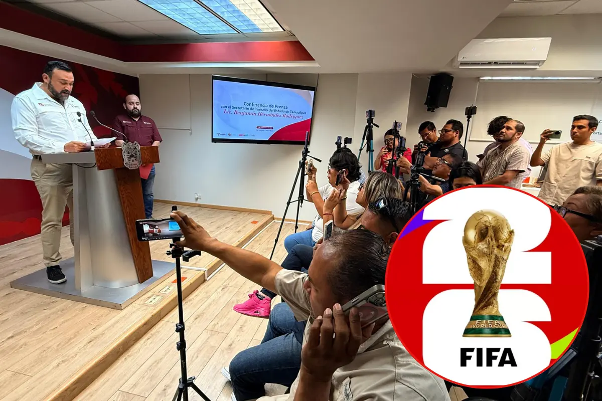 En entrevista, subrayó que el estado busca consolidar una imagen confiable para los miles de aficionados que atravesarán la región en su camino a los partidos mundialistas. Foto: Posta Tamaulipas