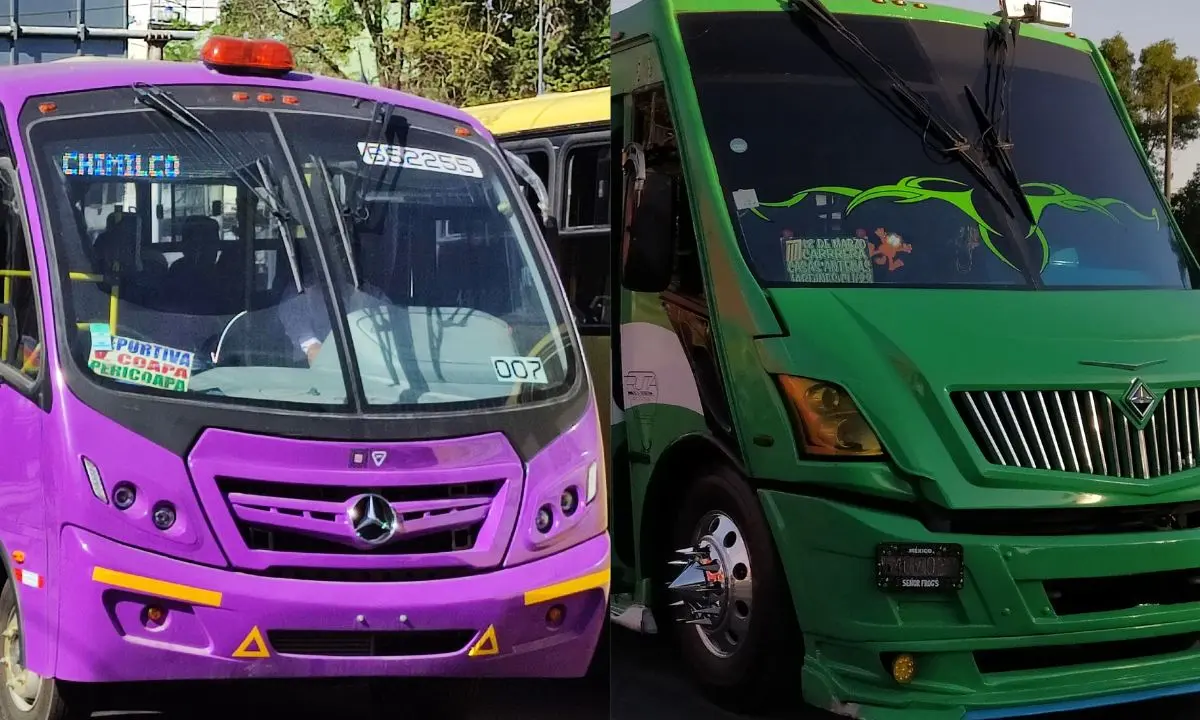 Transporte público en CDMX. Foto: X (FerjuacorCDMX)