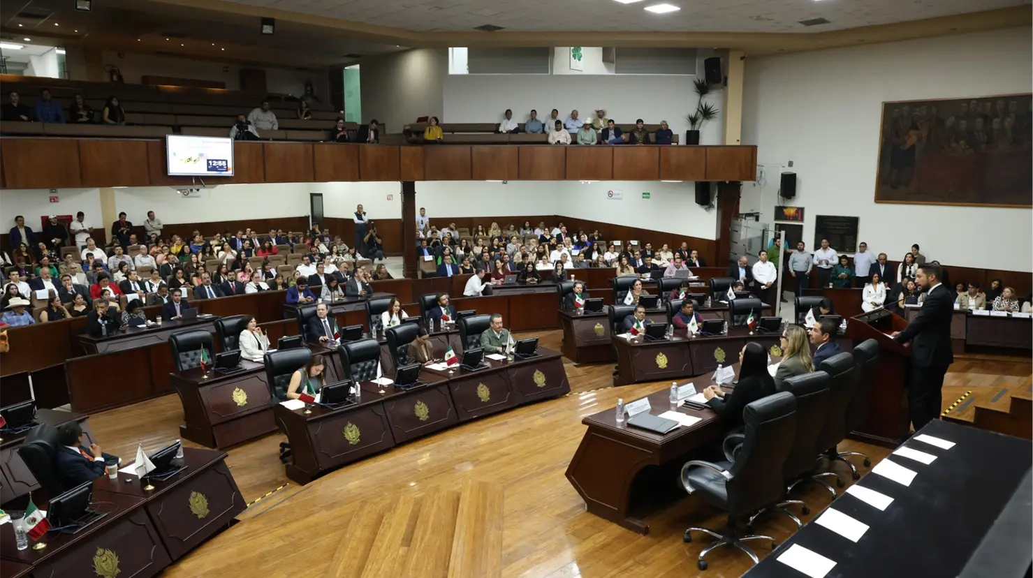 Diputados aprobaron modificaciones al Código Penal para tipificar el acoso callejero. Foto:  Congreso de Durango.
