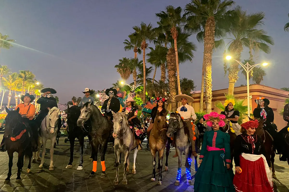 Así se vivió el Festival de Día de Muertos en el Malecón de La Paz