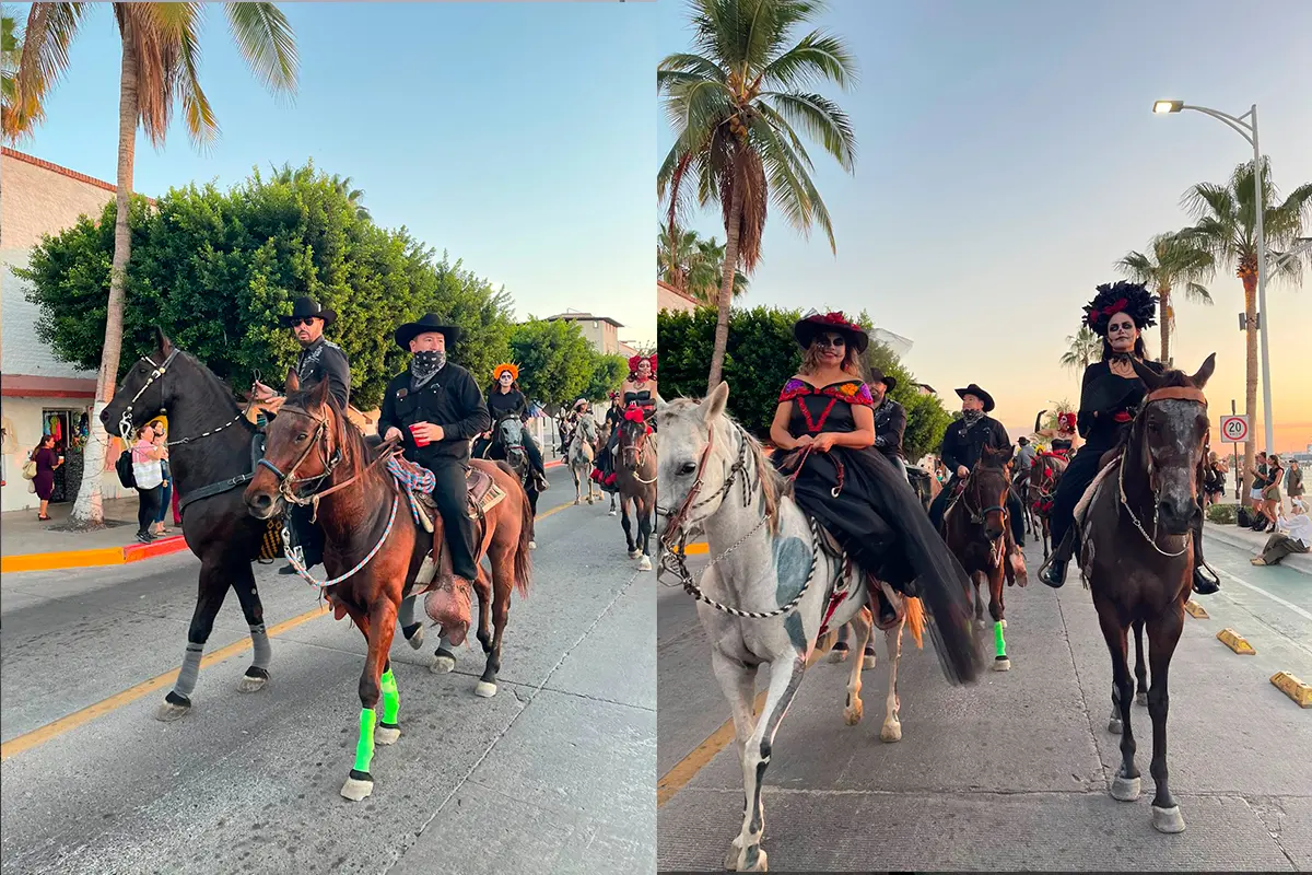 Así se vivió el Festival de Día de Muertos en el Malecón de La Paz