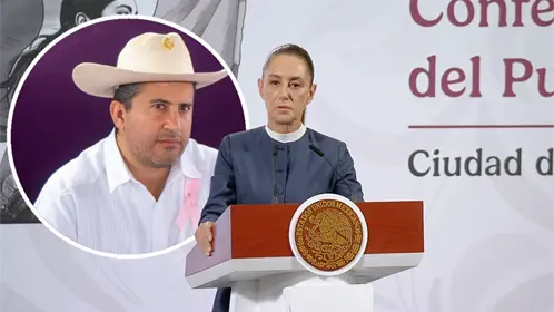 Claudia Sheinbaum promete justicia en caso de Carlos Manzo; arremete contra quienes piden intervención