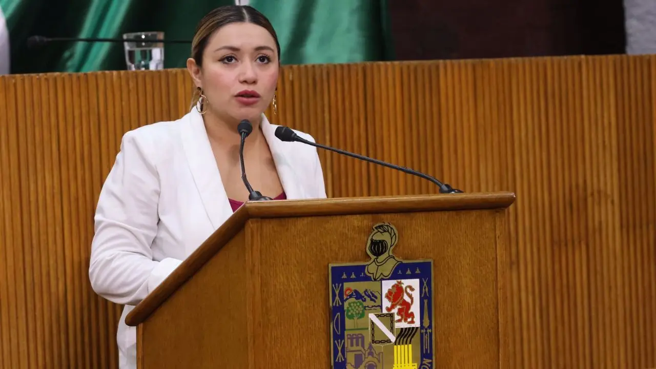 Diputada Anylú Bendición Hernández Sepúlveda, del Grupo Legislativo de Morena Foto: Congreso de Nuevo León