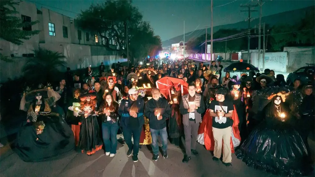 Así brilló Escobedo con el Mictlán 2025, una noche de tradición y esperanza