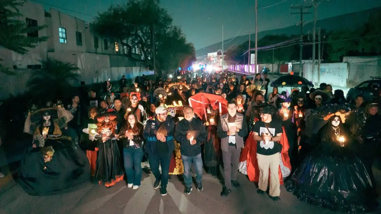 Escobedo celebró el Mictlán 2025 Foto: Gobierno de Escobedo