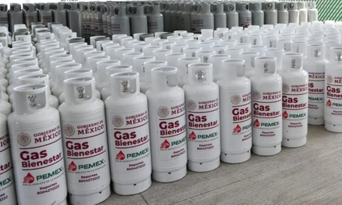 Tanques de gas LP.  Foto: Gas Bienestar MX