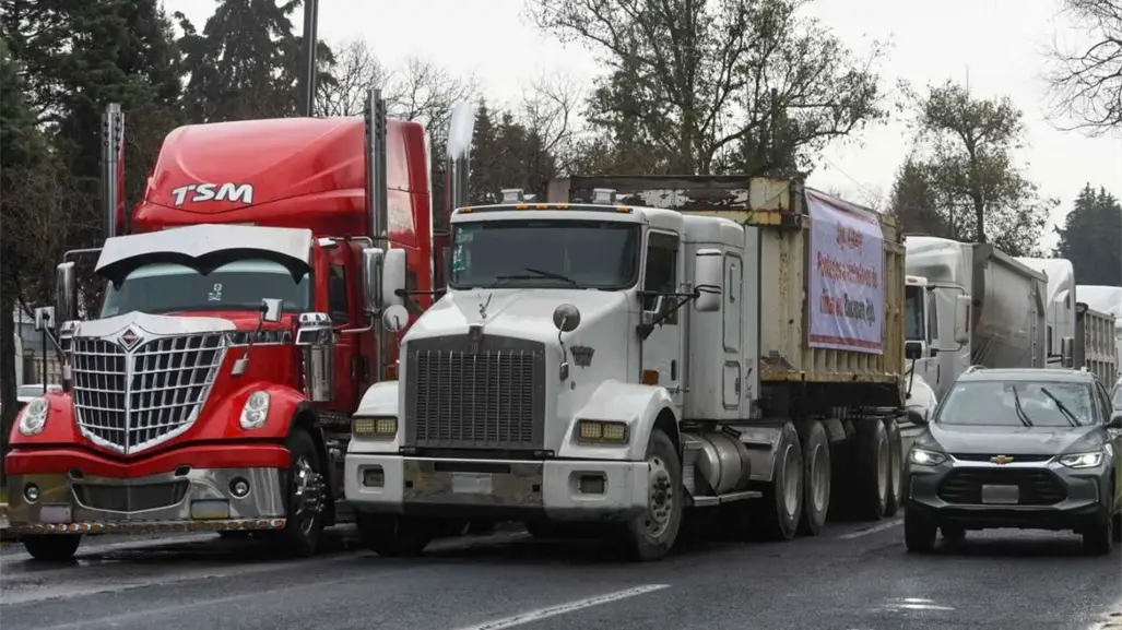 Megamarcha de transportistas de Edomex causará tráfico hacia CDMX y estas son las rutas afectadas