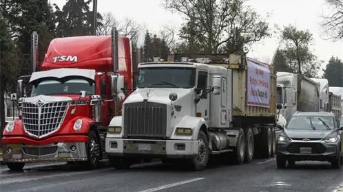 Megamarcha de transportistas de Edomex causará tráfico hacia CDMX y estas son las rutas afectadas