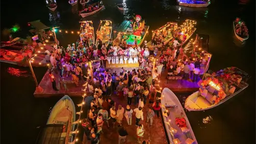 Paseo Náutico de Pixanes Río Lagartos 2025: tradición, luz y color en Yucatán Paseo Náutico de Pixanes Río Lagartos 2025: tradición, luz y color en Yucatán