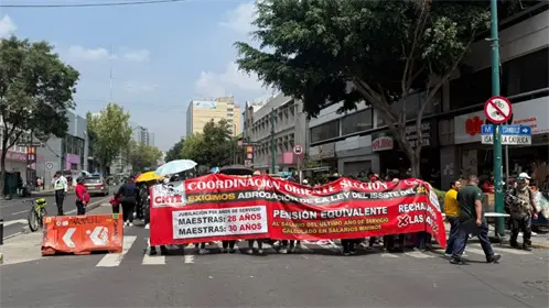 CNTE anuncia paro nacional y movilizaciones en CDMX: cuándo y que zonas se verán afectadas
