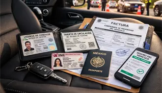 Retenes en Yucatán: ¿Qué documentos necesitas llevar si te detienen?