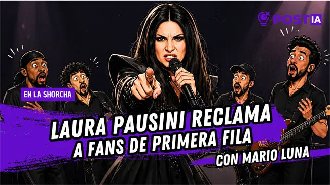Laura Pausini regaña a la primera fila en Lima: “pagan mucho, pero no se saben las canciones”