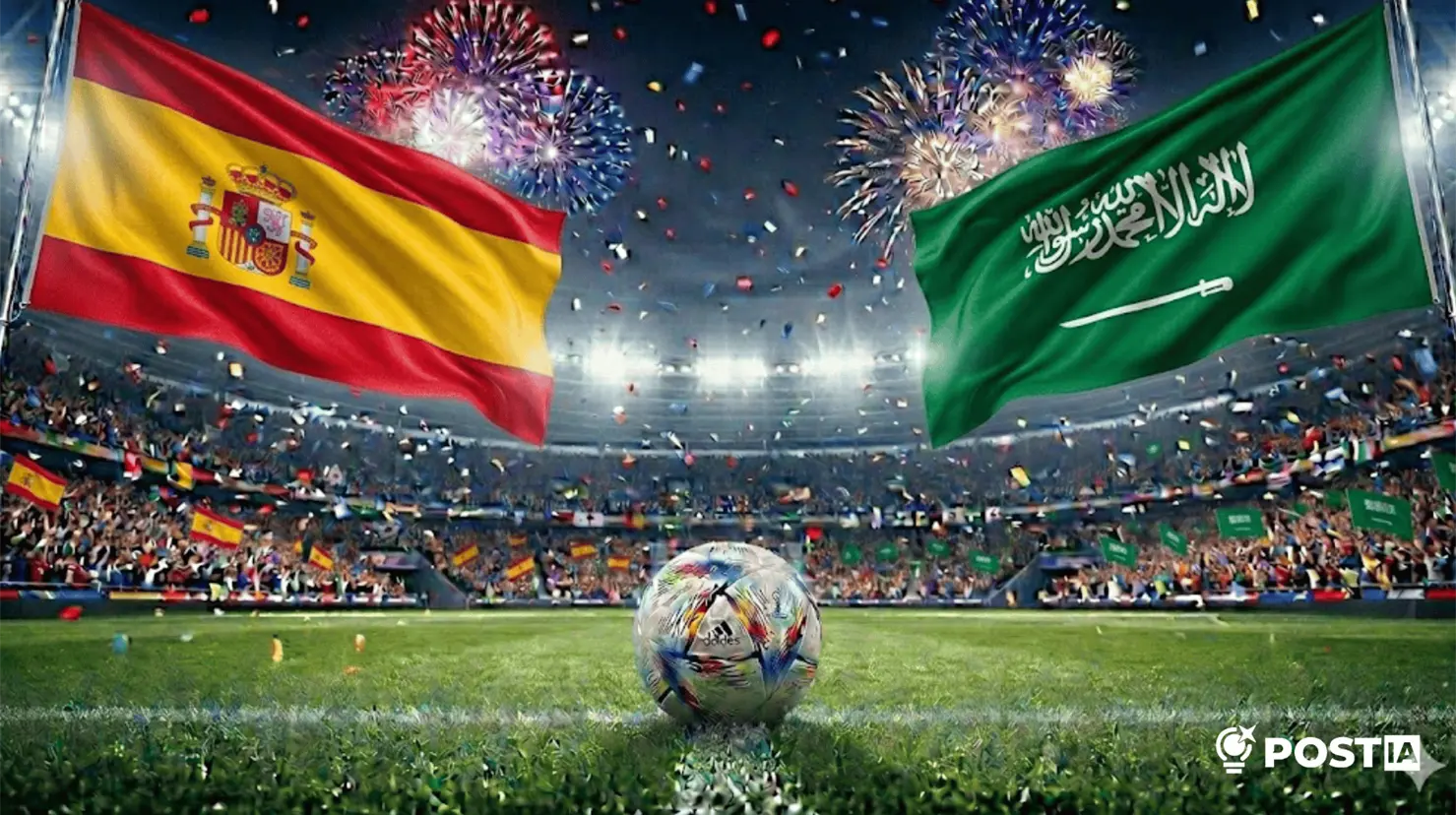 España vs. Arabia Saudita, Mundial 2026 EN VIVO: TV, hora, formaciones y todo lo que debes saber. Foto: POSTA IA | Gemini.