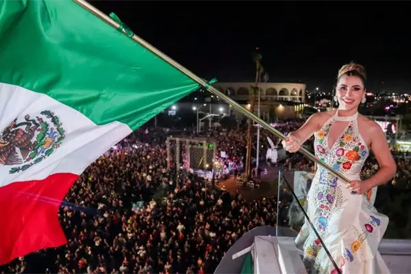 Marina del Pilar es señalada de usar audios en el Grito de Independencia para tapar supuestos abucheos
