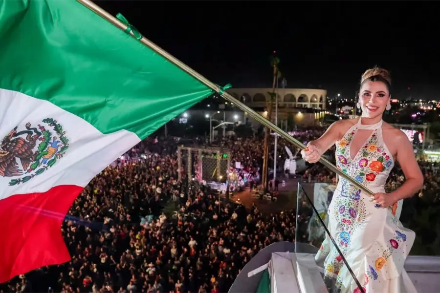 Marina del Pilar es señalada de usar audios en el Grito de Independencia para tapar supuestos abucheos